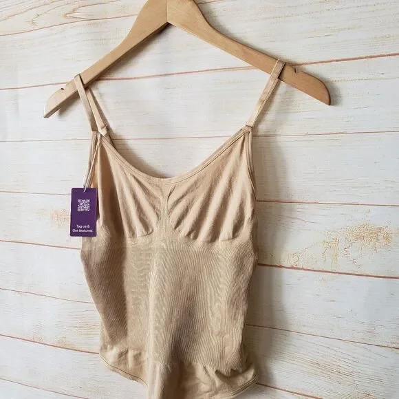 HeyShape Stretchy Snatched Thong Shapewear Bodysuit Neutral Nude Beige XXXL